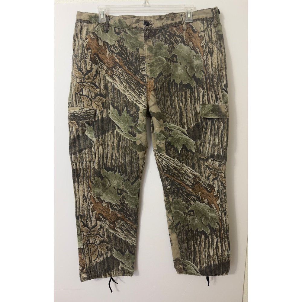 Vintage Liberty Realtree Camo Cargo Pants Mens XL Regular Green Brown